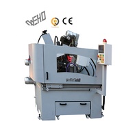 Affûteuse de couteaux automatique Weho avec meule diamantée pour lames de scie circulaire, alimentée par moteur, contrôlée par PLC, 3,5 kW, haute sécurité
