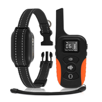 Collier de dressage professionnel pour chien de chasse, étanche IPX7, affichage LED visible de l'état de fonctionnement avec 3 modes de dressage standard