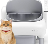 Bac à litière automatique pour chat, silencieux, grand format, facile à nettoyer, écologique, autonettoyant, intelligent, anti-odeurs