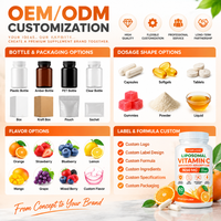 Kapsul Vitamin C Liposomal OEM/ODM Formula Larut Lemak Penyerapan Ditingkatkan Dukungan Antioksidan Kuat