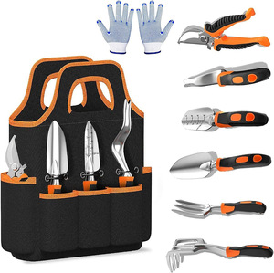 Oem Dd3801 Heavy Duty Stainless Steel Gardening Hand Tools With Bag Gloves Women 8pcs Garden Tools Set Hand Flower <strong>Pots</strong> &amp; Plante - Product Image 6