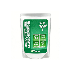 Poudre de cellulose microcristalline de qualité alimentaire supérieure, émulsifiant, épaississant et anti-agglomérant pour la pâtisserie et la cuisine - Product Image 1