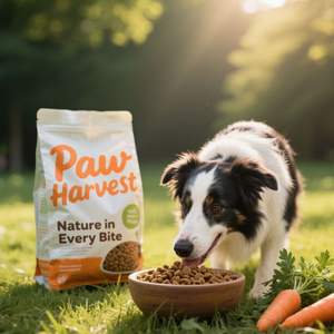 Sachet d'emballage alimentaire personnalisé pour chiens et chats, à fond carré, refermable avec fermeture éclair, en PET de qualité alimentaire, idéal pour une protection optimale de la fraîcheur - Product Image 2