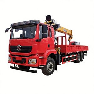 Camion grue à flèche télescopique à bras droit Shacman 6X4 14 tonnes 16 tonnes pour travaux lourds avec prix de gros compétitif - Product Image 1