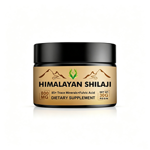 Resina de Shilajit del Himalaya de Marca Privada con Ácido Fúlvico y Minerales Traza, Grado Alimenticio, Apoyo Inmunológico para Adultos - Product Image 1