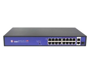 สวิตช์ PoE อัจฉริยะแบบออปติคอล SFP 18 พอร์ต Gigabit ราคาโรงงาน พร้อมใช้งานสำหรับอุตสาหกรรมระบบรักษาความปลอดภัย CCTV - Product Image 2