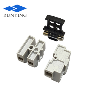 Terminal para pcb conectores con fusible de 3 polos cable LED protector de la Tierra-tornillo bloque de terminales con fusible - Product Image 3