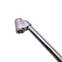 Type de crayon de gonflage double tête avec connecteur de queue de rat Npt femelle jauge de gonflage robuste mandrin à double tête