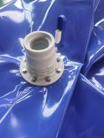 Flexitank conteneur pliable 24000L pour le transport de liquides en vrac, solution personnalisée en PVC pour l'huile de palme et le latex