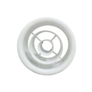 <span class=keywords><strong>Diffuseur</strong></span> d'air rond en aluminium pour plafond haut, <span class=keywords><strong>avec</strong></span> buse à jet, design durable et faible niveau sonore - Product Image 1