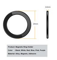 Nouveau support de téléphone magnétique flexible en alliage 2026 avec aimants N52 pour miroir, verre, mur, dossier de siège et accessoires 16/17