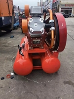 Compresseur d'air à piston diesel Kaishan 22hp portable série W-3.5/5 18.5kw pour applications minières de petite taille, 4 cylindres, économie d'énergie