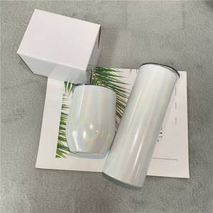 Cadeaux personnalisés 12oz tasses tasses gobelets <span class=keywords><strong>verre</strong></span> à vin ébauches de sublimation pour le transfert par sublimation blanche <span class=keywords><strong>avec</strong></span> couvercle <span class=keywords><strong>fermé</strong></span> pailles - Product Image 1