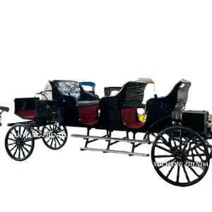 Carruaje de Caballos Negro para Turismo a Precio de Mayoreo, Especial para Recorridos Turísticos en Venta - Product Image 1