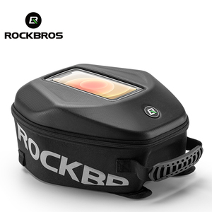 <span class=keywords><strong>Borsa</strong></span> <span class=keywords><strong>Serbatoio</strong></span> Moto e Bici ROCKBROS Rigida Impermeabile per Carburante e Olio Zaino e Bisaccia per Cellulare - Product Image 1