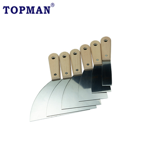 Raschietto Topman da 3 pollici in acciaio inossidabile con manico in legno di faggio raschietto da parete Putty Knifel - Product Image 4