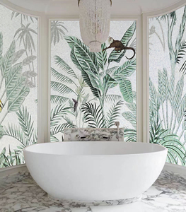 Centurymosaic - Azulejos de Vidrio con Diseños Modernos Cortados a Mano, Decoración de Pared para Piscina, Sala de Estar al Aire Libre - Product Image 4