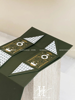Boîte Cadeau Rigide en Carton avec Poignée pour Cadeaux d'Entreprise, Kits de Reconnaissance Client, Kits PR et Influenceurs, Cadeaux de Noël