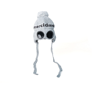 Gorro de Invierno Unisex de Alta Calidad al por Mayor con Cordones para Gafas, Cálido, con Protección para las Orejas y Gorro de Punto con Pompón - Product Image 4