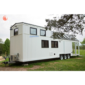 Maison préfabriquée USA Maison modulaire en conteneur mobile <span class=keywords><strong>sur</strong></span> roues - Product Image 4