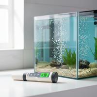 Testeur numérique de pH 3-en-1 multifonction en plastique pour l'eau potable (pH, TDS, température)