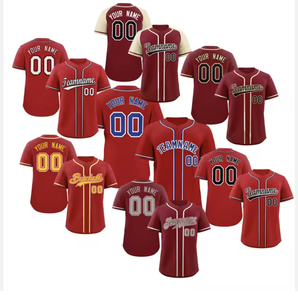 2025 सर्वश्रेष्ठ गुणवत्ता कस्टम बेसबॉल जर्सी क्लेवववलैंड #11 #57 #0 प्लस आकार के लुभावने एंटी-बैक्टीरियल त्वरित शुष्क 100% पॉलिएस्टर - Product Image 1