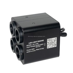 Projecteur LED 36W 4 ports RGBW à effet <span class=keywords><strong>ciel</strong></span> étoilé scintillant, avec télécommande/application/commande vocale pour <span class=keywords><strong>voiture</strong></span>/plafond - Product Image 6