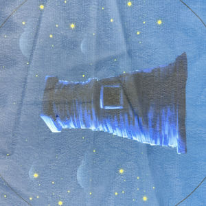 عمامة فاخرة مصممة باللون الأرجواني على الطراز الكاريبي، باندانا عالية الجودة من القطن للكلاب والقطط، غطاء رأس مخصص بشكل مربع - Product Image 3