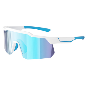 Kính thể thao chạy bộ đạp xe leo núi chất lượng cao khung trắng TR90 tùy chỉnh bán buôn, chống tia UV400 - Product Image 2