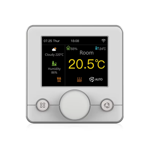 R7C.716 sıcaklık kontrol cihazı alçak gerilim odası yerden ısıtma termostatı 16A sıcaklık regülatörü - Product Image 2