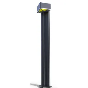 365 Never Off Solar Pathway Light Solar Bollard Light With Sound Sensor Garden Pathway Light