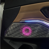 Pour BMW Série 3 G20 G28 2020-2025 – Kit de 4 caches lumineux pour éclairage d'ambiance des tweeters de porte avant
