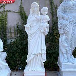Statues <span class=keywords><strong>de</strong></span> la Vierge <span class=keywords><strong>Marie</strong></span> en marbre pour la décoration extérieure des églises, sculpture <span class=keywords><strong>de</strong></span> la <span class=keywords><strong>mère</strong></span> et <span class=keywords><strong>de</strong></span> <span class=keywords><strong>l</strong></span>'enfant - Product Image 6