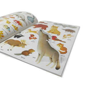 <span class=keywords><strong>Livre</strong></span> de haute qualité édition dessin animé impression coloré créatif autocollants <span class=keywords><strong>livre</strong></span> pour enfants Services d'impression personnalisés - Product Image 4