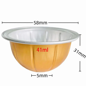 Pack UE 40 ml Capsules de café <span class=keywords><strong>Vertuo</strong></span> réutilisables colorées en aluminium avec couvercles en aluminium Idéal pour la préparation quotidienne - Product Image 3