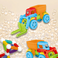 Nouvelle Tendance 2026 : Jouets Éducatifs STEM – Kit de Construction Magnétique 102 Pièces pour Enfants, Développe la Pensée Spatiale et la Créativité