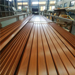 Fabriksprijs T5 Vierkante Aluminium Profielen 6000 Serie Houtnerf Gedrukt Decoraties Lassen Buigen Op Maat - Product Image 6