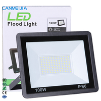 Lámpara de Jardín Ultradelgada de 10W 20W 30W 50W 100W 150W 200W 220V, Luz de Seguridad para Exteriores, IP66, Reflector LED
