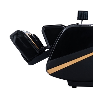 Moderner schwarzer PU-Leder <span class=keywords><strong>massage</strong></span> stuhl Zero Gravity Vending Shiatsu mit elektrischen Beinen Body Foot Neck Leg Arm Relaxation - Product Image 4