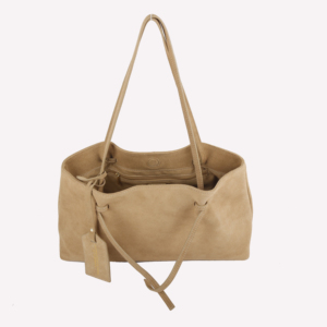 Borsa Tote Minimalista in Pelle Scamosciata, Borsa a Spalla Casual Morbida in Pelle Scamosciata, Borsa Capiente per Uso Quotidiano <span class=keywords><strong>da</strong></span> Donna - Product Image 3