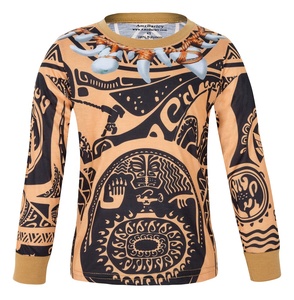 Camiseta/Pantalones de Maui Tattoo, Pijama, Disfraz de Halloween, Traje de Fiesta, Conjunto de Manga Larga para Niños Pequeños, Ropa de Dormir de <span class=keywords><strong>Cosplay</strong></span> - Product Image 2