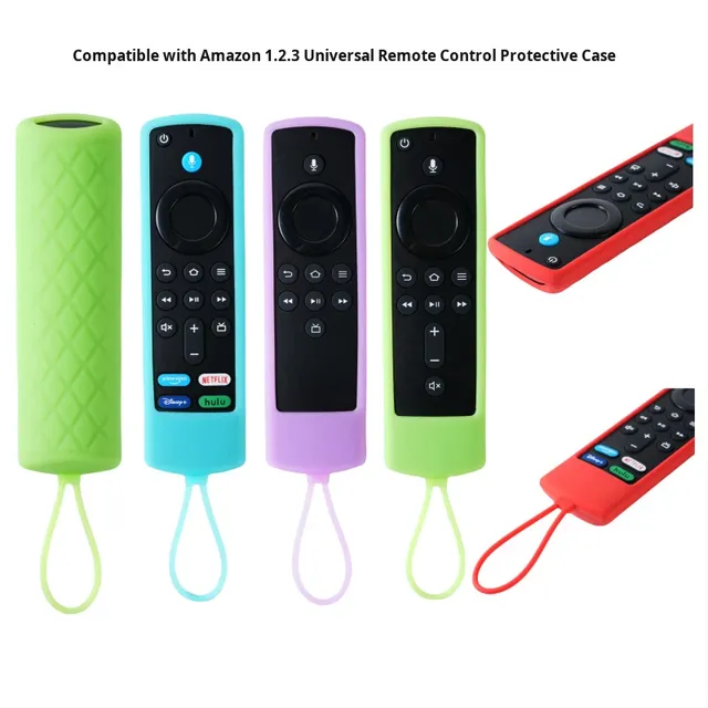 Universal for Box Remote Control 123 Generation Model T125 Silicone Strap Protective Case Luminous Color Thickened Anti-fall