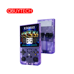 Nouvelle console de jeu portable R36 Max Pro avec grand écran de 4 pouces, puce Android, système double Android et Linux, Wifi, prise en charge de YouTube - Product Image 1