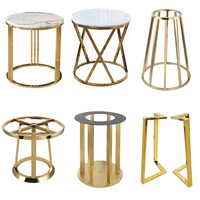 Table de dîner victorienne en acier 4 étoiles couleur inoxydable blanc pour extérieur en métal tulipe étain base de table pour table