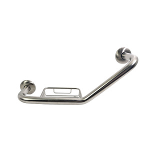 Barre d'appui en acier inoxydable Bai Han 41,3 cm avec porte-savon pour la sécurité dans la salle de bain et la douche - Product Image 3