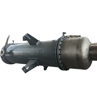 Échangeur de chaleur à haute efficacité en titane à coque et à tubes pour le refroidissement de l'eau de mer, condenseur industriel anticorrosion