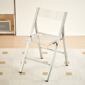 Chaise de restaurant pliable en métal et plastique - Design minimaliste pliable pour usage commercial, restaurants, entrepôts, environnements extérieurs - Product Image 4