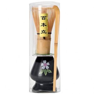 Custom Factory Price Japanese Colorful Whisk <b>Tea</b> <b>Set</b> 3 <b>Matcha</b> Brush Ceramic Handmade Chasen Spoon Portable Modern Design - Product Image 4