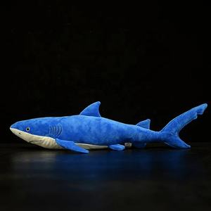 Juguete de Peluche de Tiburón <span class=keywords><strong>Azul</strong></span> Súper Suave, Animales Marinos DE LA Vida Real, Gran Tiburón Ballena <span class=keywords><strong>Azul</strong></span>, Juguetes de Peluche, Regalos para Niños - Product Image 3