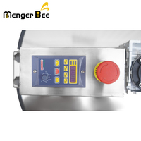 Menger Bee 6-Rahmen 304 Edelstahl Elektrischer Honigschleuder Manueller Honigspinner Zentrifugal-Honigverarbeitungsmaschine